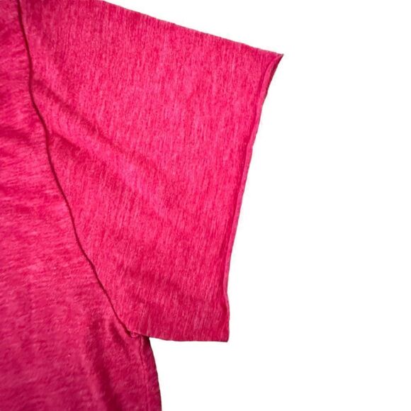 Local Motion ~ Red heather cut short ~ cropped ~ lightweight ~ size Medium - Picture 5 of 8
